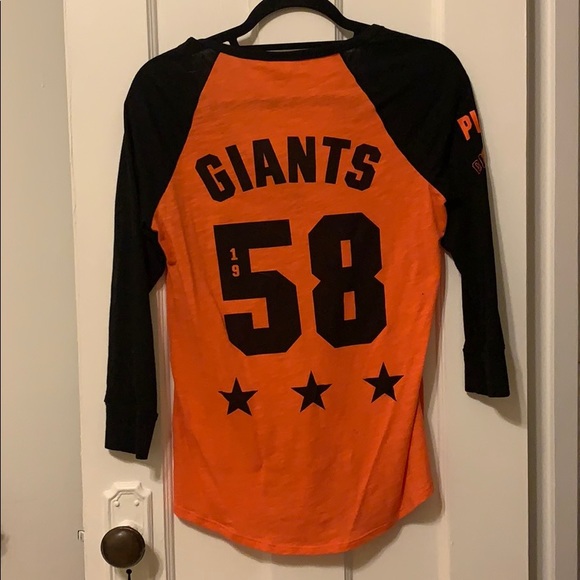 Giants PINK raglan tee - Picture 2 of 2